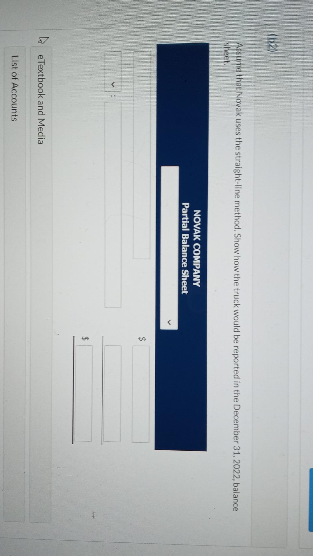 Question 16 Of 21 1 View Policies Current Attempt In Progress Novak Company Purchased A Delivery Truck For 27 000 O 4