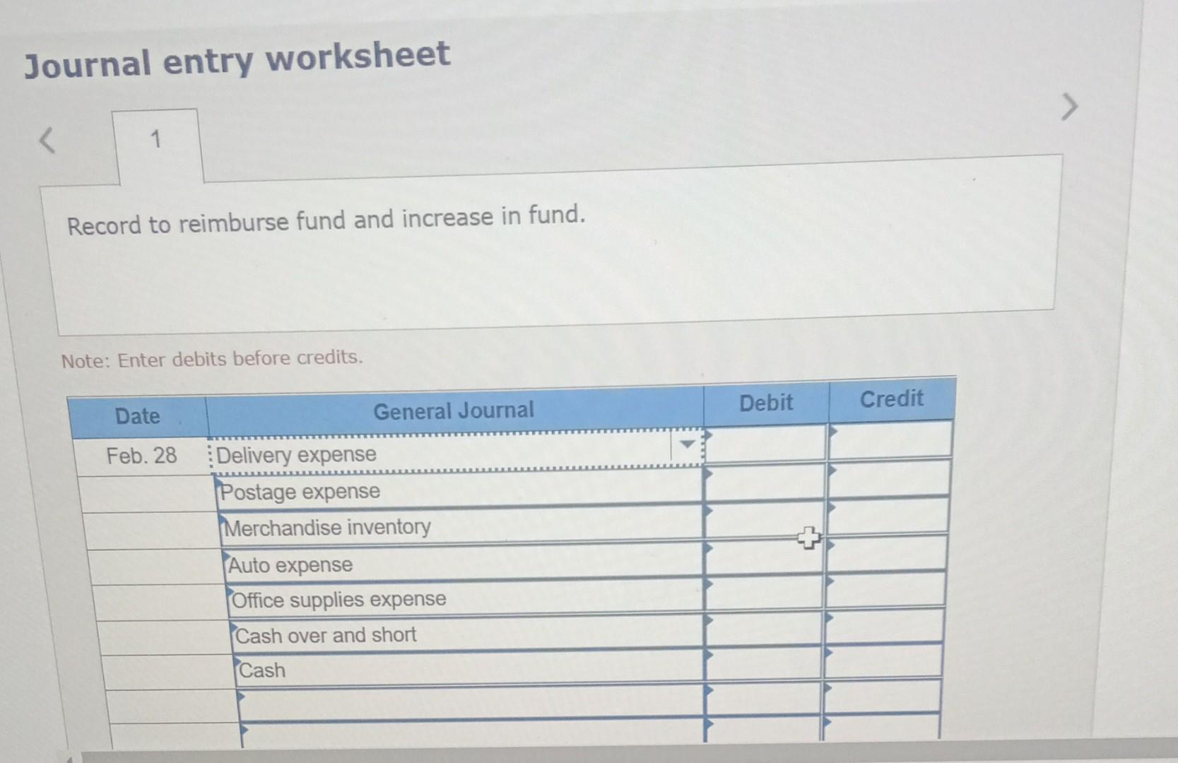 Halifax Fitness Consulting Completed The Following Petty Cash Transactions During February 2020 Feb 2 Prepared A 3 36 5