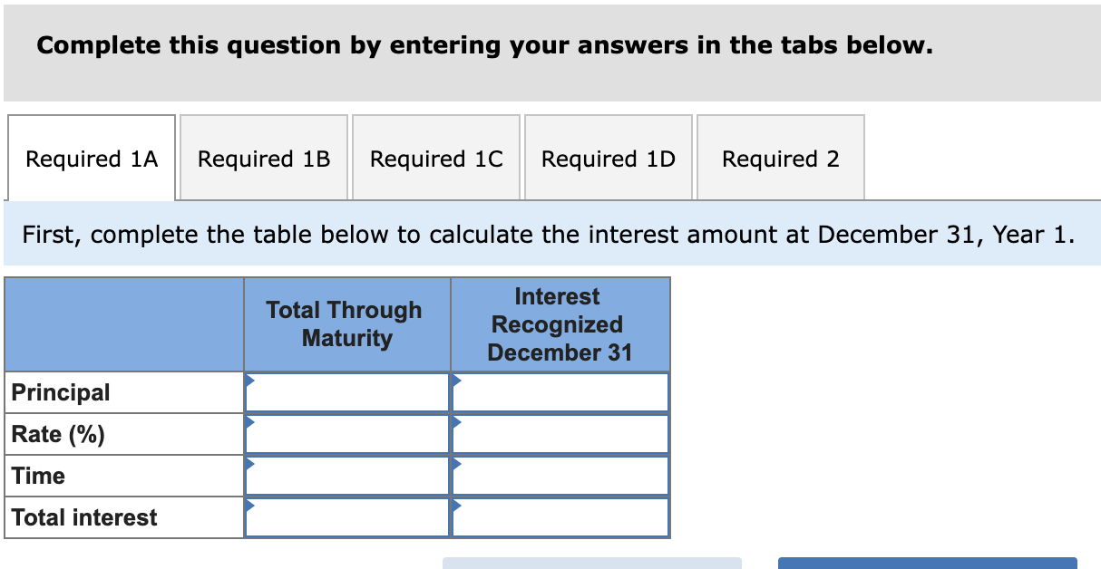 The Following Transactions Are From Ohlm Company Use 360 Days A Year Year 1 Year 2 Required 1 A First Complete T 1