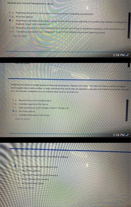 Median Term Demand Management Is About Projecting Demand For Each Product To Ensure Correct Scheduling Of Production Ob 1