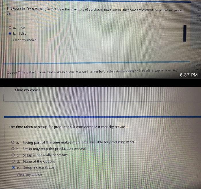 The Work In Process Wip Inventory Is The Inventory Of Purchased Raw Material That Have Not Entered The Production Proc 1