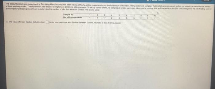The Control Limits To Include 99 73 Of The Random Variation In The Billing Process Are Ucl Lcl B Based On The D 1