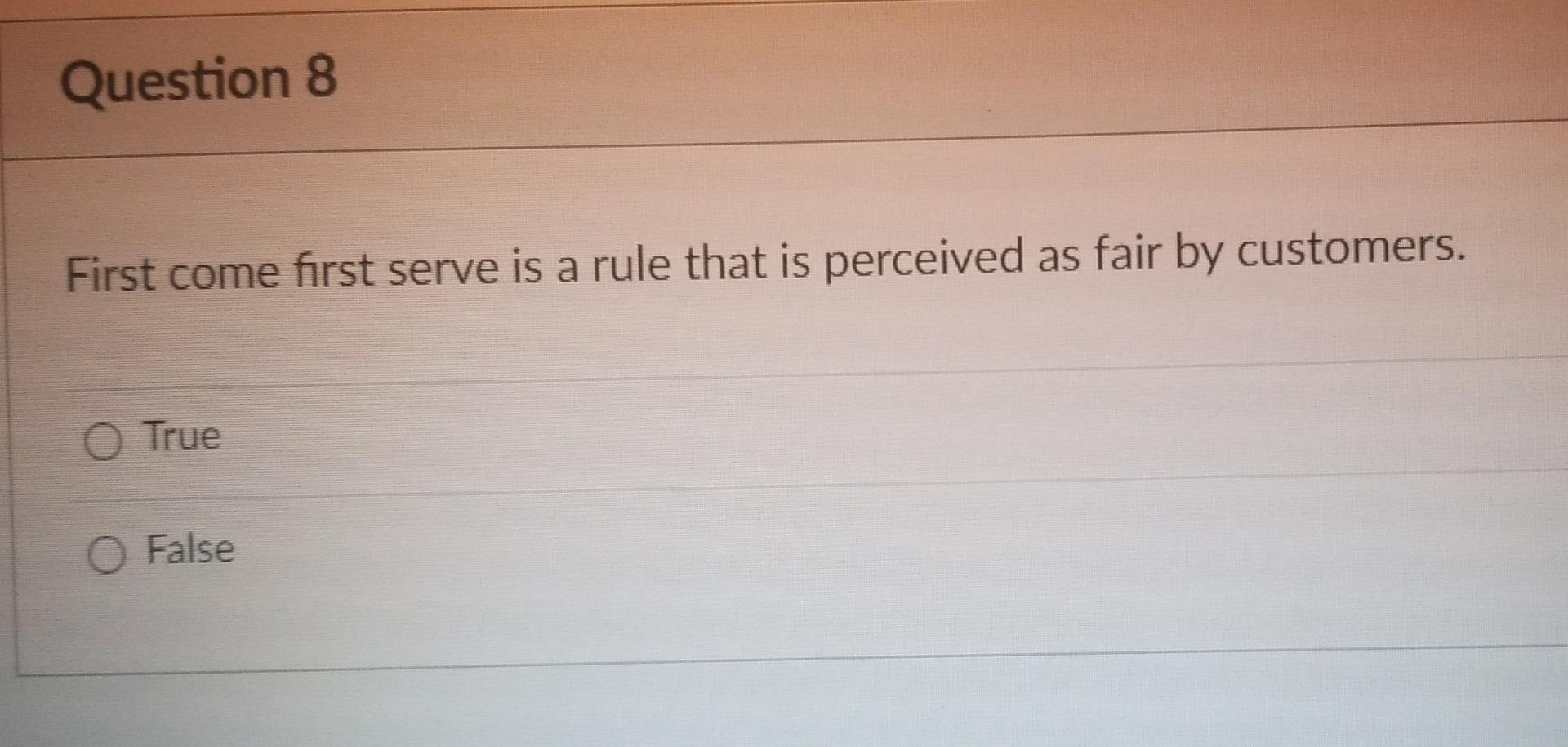 Question 9 In Forward Scheduling Jobs Are Scheduled As Soon As The Requirements Are Known O True O False Question 8 F 2