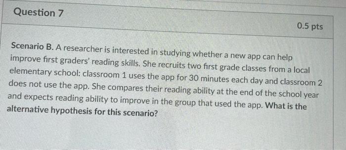 Question 3 1 Pts Scenario A The Manager At Dunder Mifflin Paper Company Interested In Understanding If A Company S Empl 4