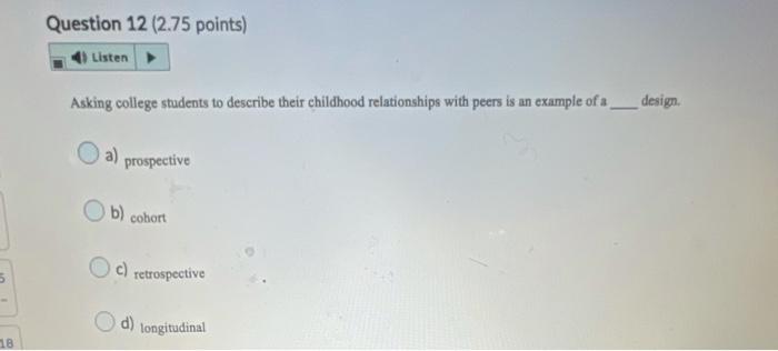 Question 11 2 75 Points Listen Participation In Research Is Done Through Direct Informed Consent Except When The Parti 2