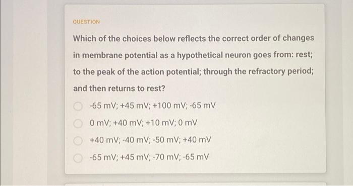Question Why Is The Sodium Potassium Pump Important To The Action Potential It Causes There To Be More Sodium Inside An 2