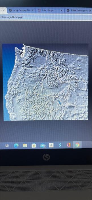 This Is The Score For Your Lab 1 E Maps Of Landscape Regions In The Pacific Northwest Broadly Defined And Several Citi 3