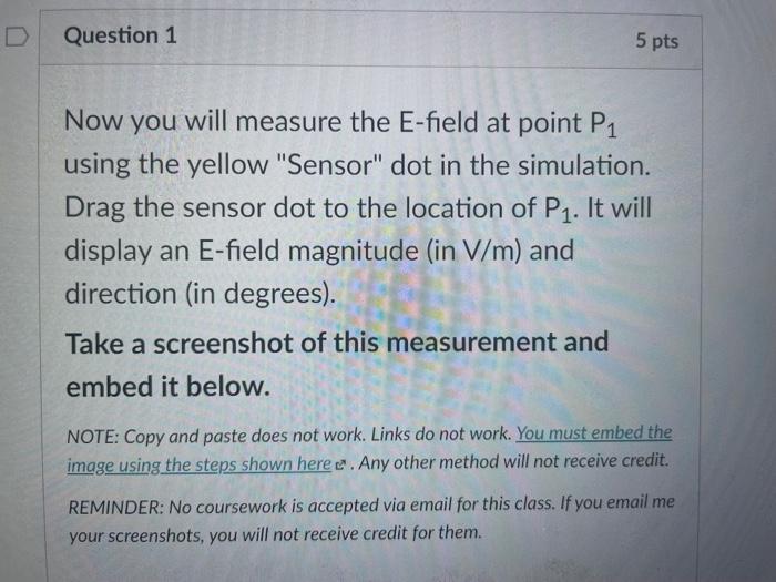 Charges And Fields 400 7 Cm 1 Nc 1 Nc Sensors Me Electric Field Direction On Voltage Values Grid Rov Phet E Strie O 5