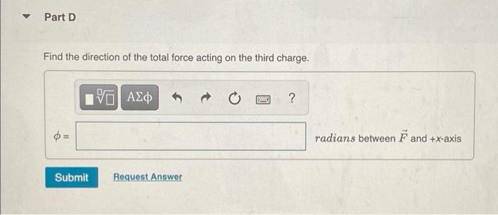 A Charge 4 99 Nc Is Placed At The Origin Of An Xy Coordinate System And A Charge 1 95 Nc Is Placed On The Positive X A 3