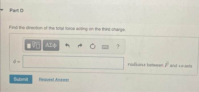 A Charge 5 04 Nc Is Placed At The Origin Of An Xy Coordinate System And A Charge 1 97 Nc Is Placed On The 4 02 Cm Y 3