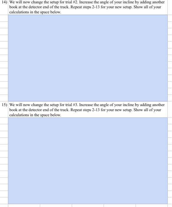 Trial 1 2 3 Investigation A Energy Of A Rolling Cart Purpose To Observe The Motion Of A Cart On An Incline And Verify 4