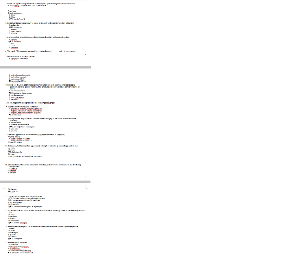 Please Correct My Answers If Possible Give A Short Explanation In The Question Where I Made A Mistake Thank You For Yo 1
