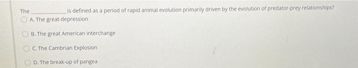 After A Mass Extinction Event What Usually Follows A Radiations Of New Species Evolving In Surviving Lineages B More 2