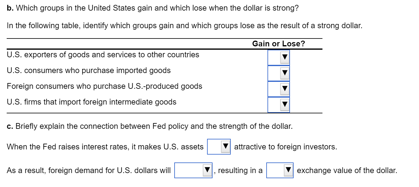 A 2019 Article In The New York Times Was Headlined Trump Thinks Dollar Is Too Strong Blames Fed Policy Source 1