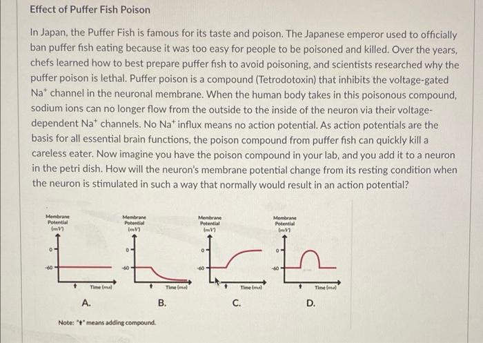 Effect Of Puffer Fish Poison In Japan The Puffer Fish Is Famous For Its Taste And Poison The Japanese Emperor Used To 1