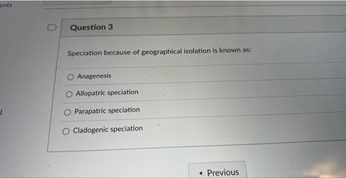 D Question 1 In The Context Of Sexual Selection Antagonistic Co Evolution Refers To The Fact That Male Genitalia Somet 3