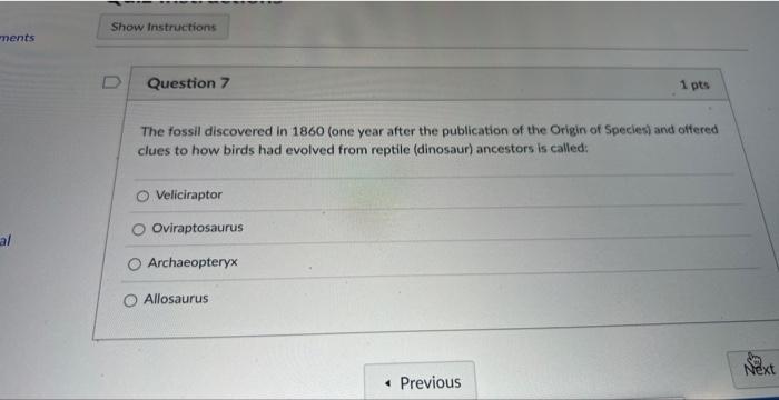 Show Instructions Question 6 Which Statement Most Accurately Reflects What Population Geneticists Refer To As Fitness 1 2
