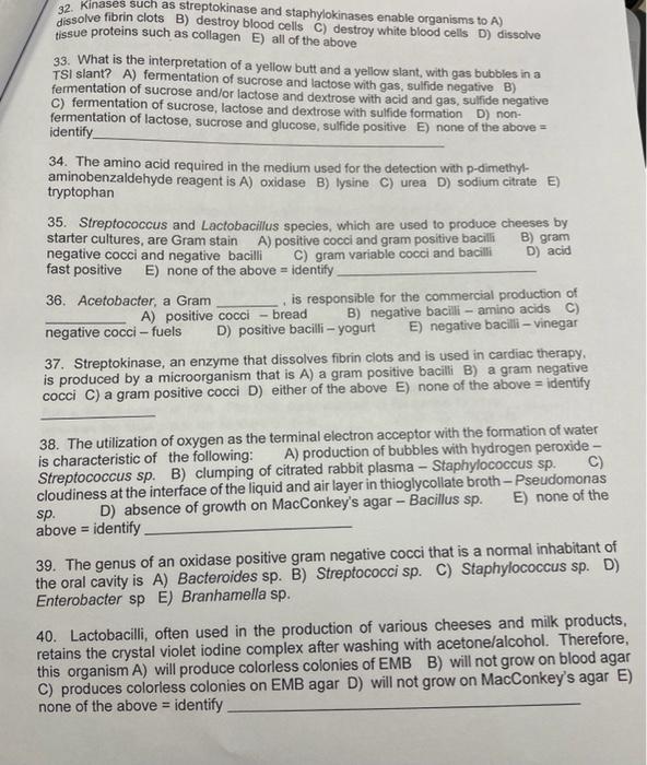 Part I Select The One 1 Best Answer And Record Your Response In The Proper Hu Space On The Answer Sheet If An E Re 5