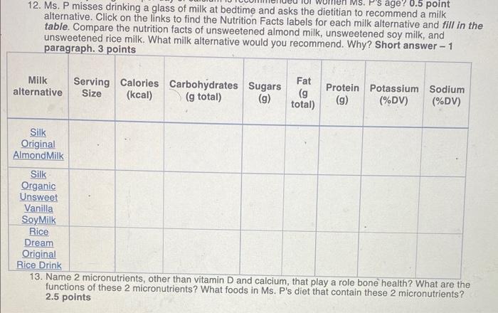 Ms P Is A 66 Year Old Mexican American Woman Her Doctor Ordered A Dual Energy X Ray Absorptiometry Dexa To Assess He 2