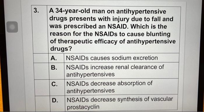 2 A Patient Presents With Joint Pain He Gives History Of Peptic Ulcer Which Of The Following Drug Would You Prescribe 2