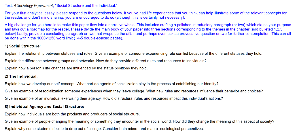Analytical Essay 1