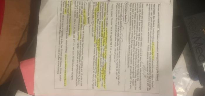 I Need Help With A Care Plan The I Will Try And Post Good Pictures 1