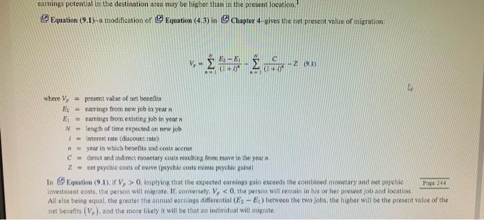 Words Please Show Your Work 1 5 Points Chapter Nine N V E E 1 2 1 I Use The Variables In Equation 9 1 2