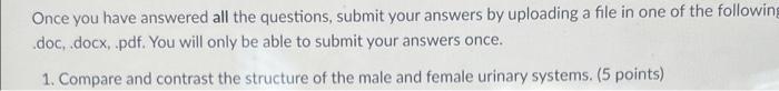 Once You Have Answered All The Questions Submit Your Answers By Uploading A File In One Of The Following Doc Docx 1