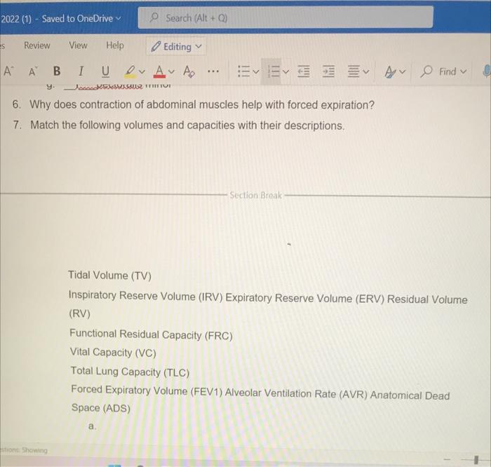 2022 1 Saved To Onedrive S Review View Help A Abi U Search Alt Q Stions Showing Editing Y Isaac Tthon A A A 1