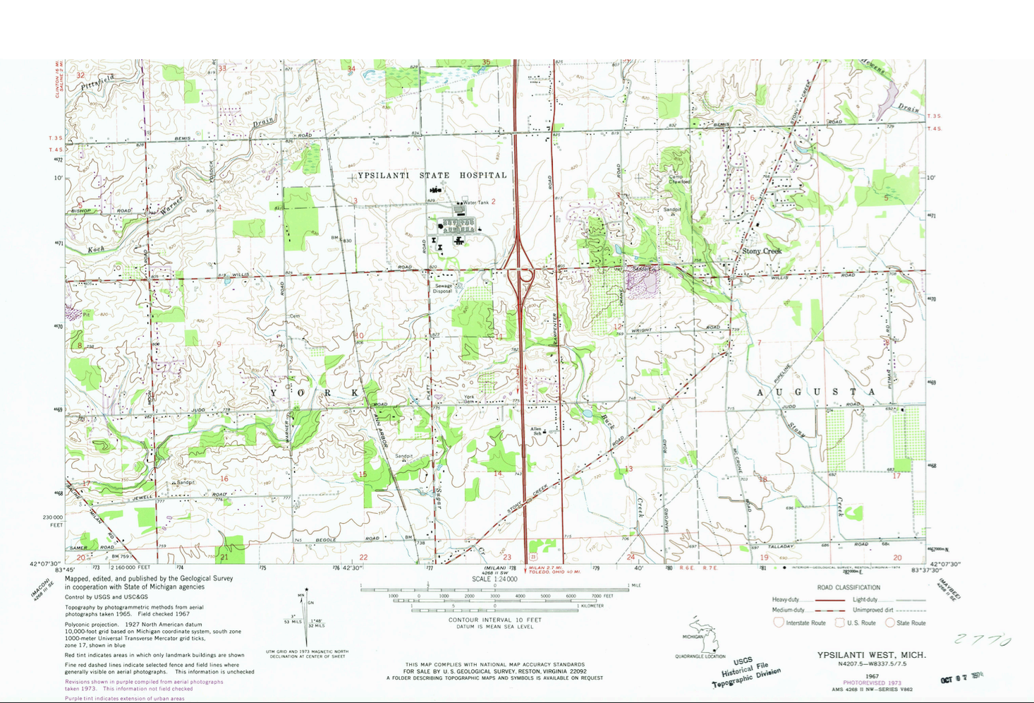 Ann Arbor Bor West 83 45 42 15 12 30 United States Department Of The Interior 4676 4675 478 17 Ann Arbor 38 20 Geol 2