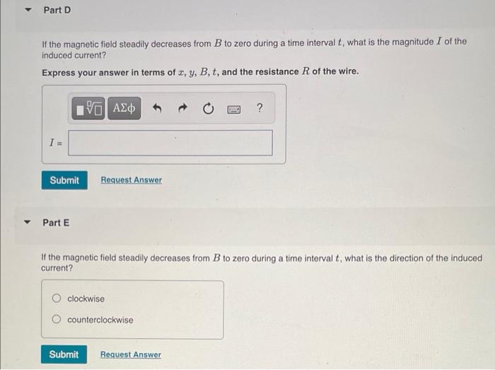 Learning Goal To Understand The Terms In Faraday S Law And To Be Able To Identify The Magnitude And Direction Of Indu 3