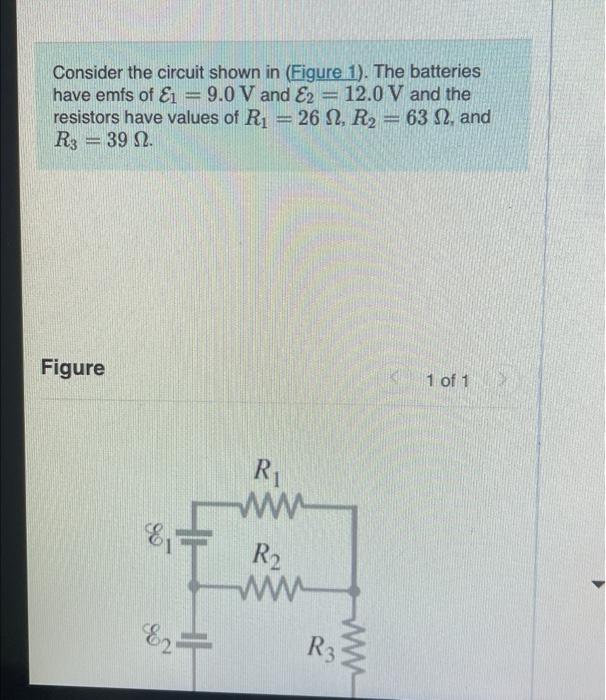 Y Submit Correct Part C Determine The Magnitudes Of The Currents In Each Resistor Shown In The Figure Assume That Each 2