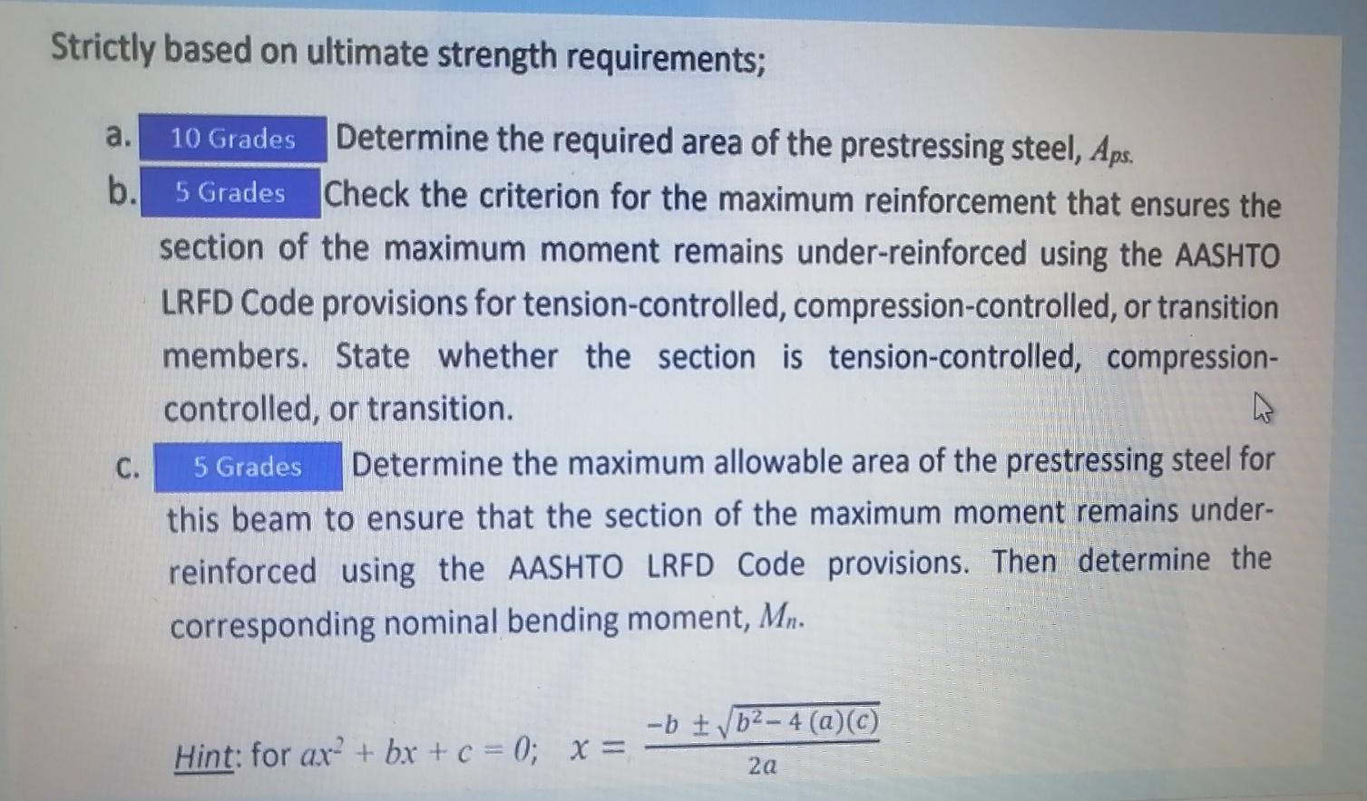 For A Rectangular Beam And Having The Following Given Information Time 20 Minutes 55 In Aps 4 In 35 In 1 Ultimate 3