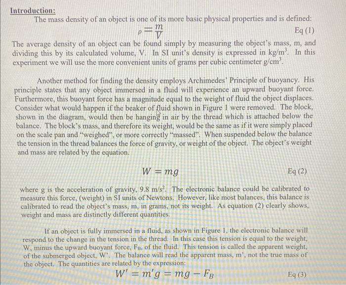 Dimensions Length Cm Height Cm Diameter Cm Radius Cm 1 Calculated Volume Cm 2 3 Density Method 1 In G Cm 4 2
