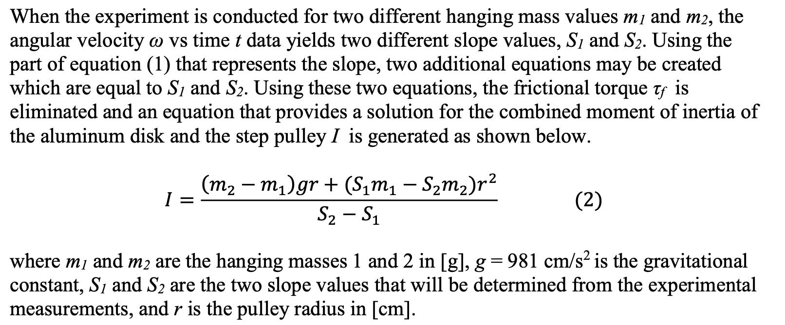 Derive Equation 2 Using The Hints Given In The Theory Section Of This Handout 2