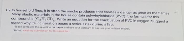 11 Name The Type Of Reaction And Then Fill In The Missing Reagent Reactant Or Product Where The Question Mark Is Ple 5
