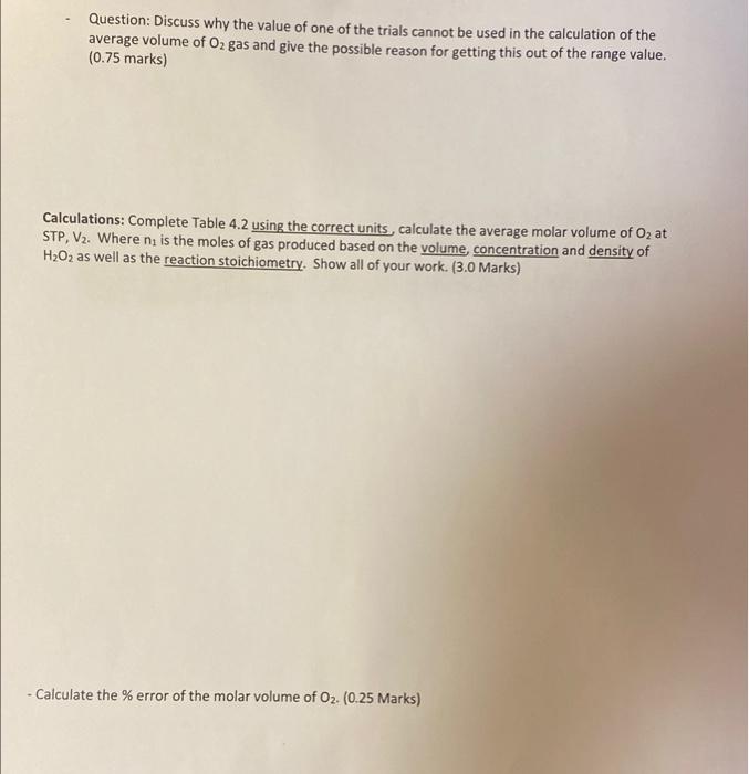 Molar Volume And Density Of Gases Additional Review Material Relevant Sections In The Text Chemistry For Engineering St 8