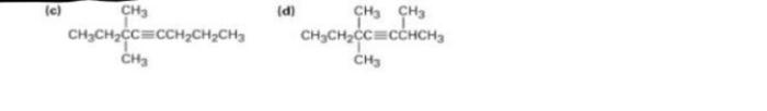 Name The Following Compounds 1