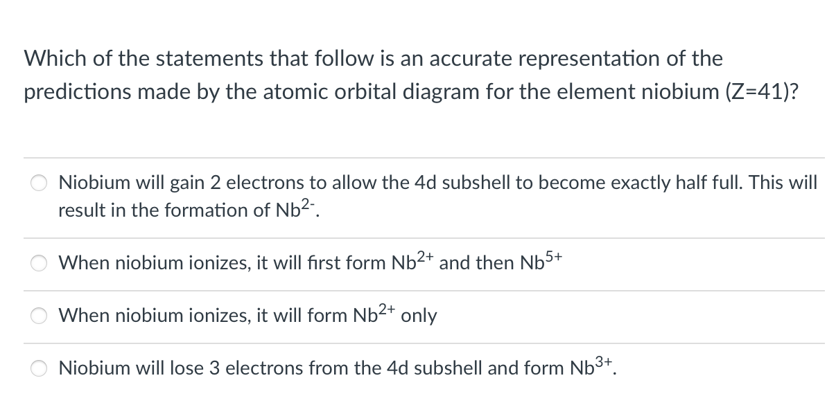 Which Of The Statements That Follow Is An Accurate Representation Of The Predictions Made By The Atomic Orbital Diagram 1