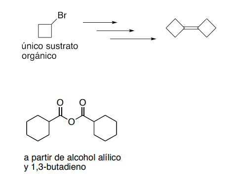 Indicate How To Synthesize The Following Compounds In Two Or More Steps Showing All The Reactants Necessary Organic And 1