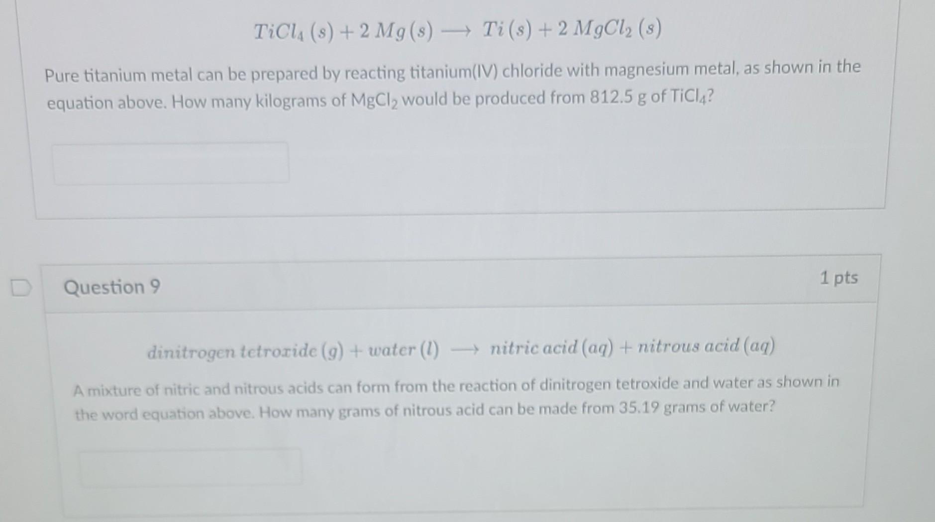 1 Hydrogen And Iodine Gases Form Hydrogen Iodide As Shown Above Calculate The Moles Of Hi That Result From Reacting 3 2
