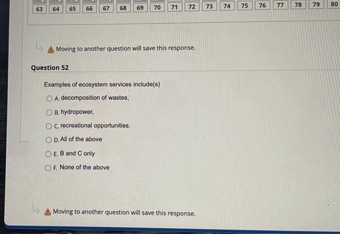 Remaining Time 1 Hour 36 Minutes 00 Seconds Question Completion Status 63 O 64 65 66 67 Question 45 S 68 69 70 40 7 2