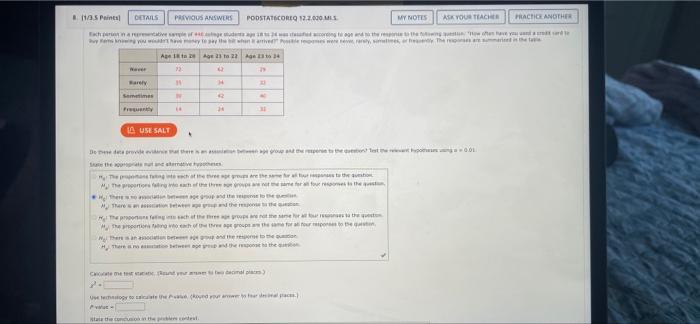 Details Previous Answers Podstatecoreq12 2 000 Mis Practice Another Ask Your Teacher Each Person In A Representative Sam 1