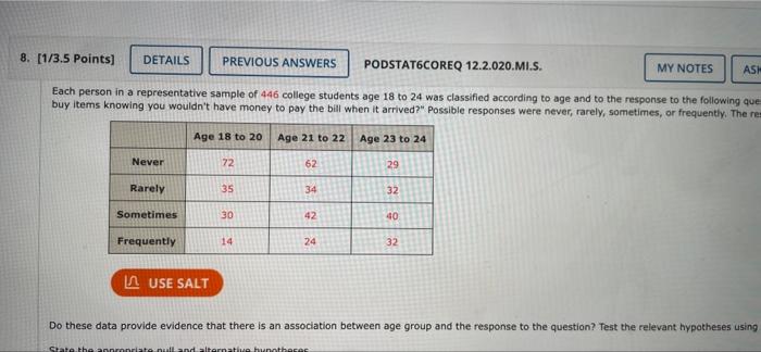 Test Statistic And P Value For Both Please 2
