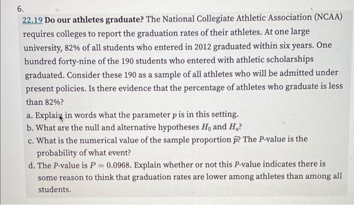6 22 19 Do Our Athletes Graduate The National Collegiate Athletic Association Ncaa Requires Colleges To Report The G 1
