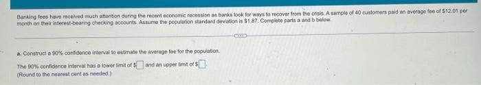 Construct A 99 Confidence Interval To Estimate The Population Mean With X 118 And A 28 For The Following Sample Sizes 4