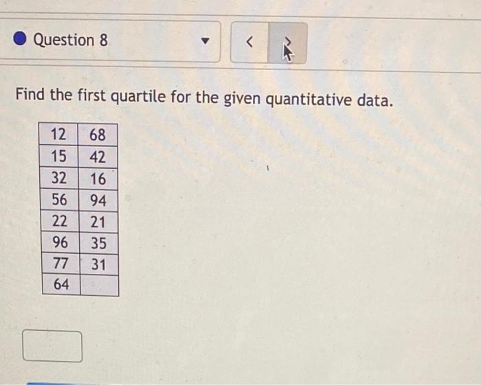 Question 1 Complete The Following Statements A In General B Of The Values In A Data Set Lie At Or Above The 84th 3