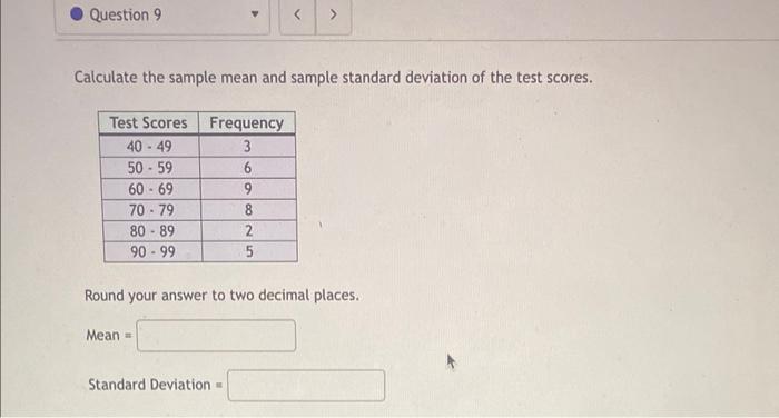 We Are Going To Calculate The Standard Deviation For The Following Set Of Sample Data 1 2 5 5 11 1 First Calculate Th 3
