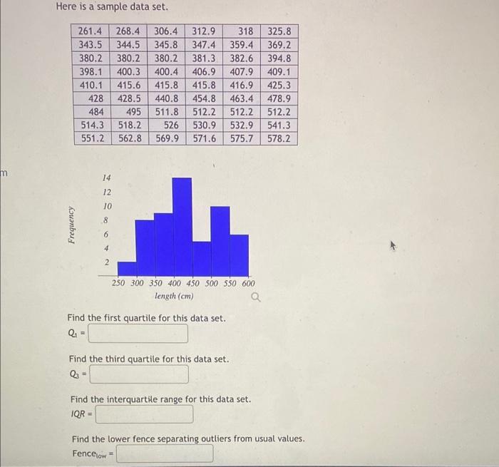 Question 10 Calculate The 15th Percentile Of The Data Shown X 6 9 11 7 13 6 16 2 18 M Here Is A Sample Data Set Fr 2