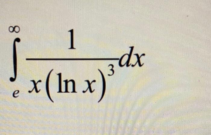 1 S X In X 3 E Dx 2